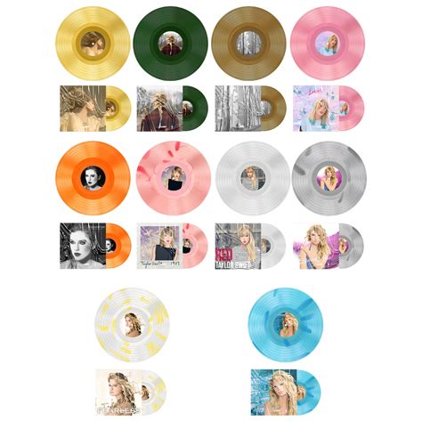 Taylor Swift Every Era Vinyl Digital Etsy