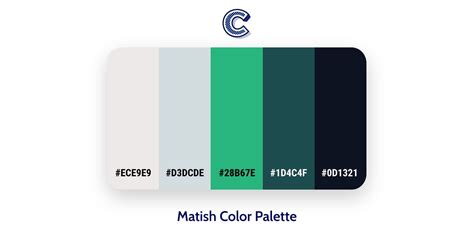Colorpoint Beautiful Color Palettes Matish Color Palette
