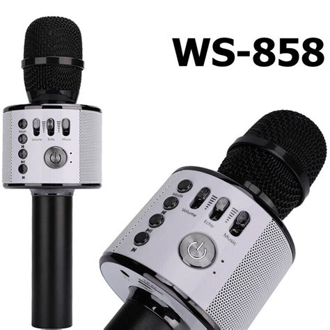 Wireless Bluetooth Handheld Ktv Karaoke Microphone Speaker Mic Usb