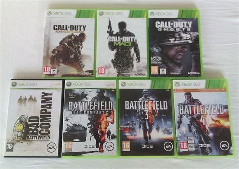 Lot Of 7 Xbox 360 Shooter Games Battlefield And Call Of Duty Catawiki