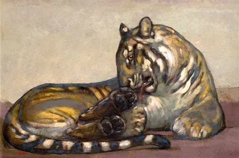 Things Of Beauty I Like To See Tigers By Paul Jouve 1878 1973