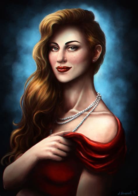 Lady In Red By Sekiq On Deviantart Lady In Red Lady Red