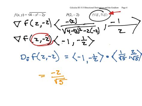 Calculus Iii 155 Directional Derivatives And The Gradient Math