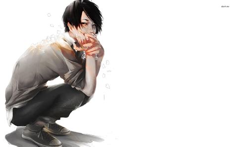 Anime Depressed Guy Wallpapers Wallpaper Cave