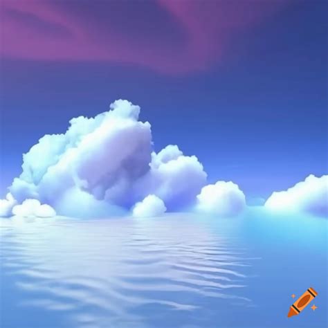 3d Artwork Of A Fantasy Cloudy Sky