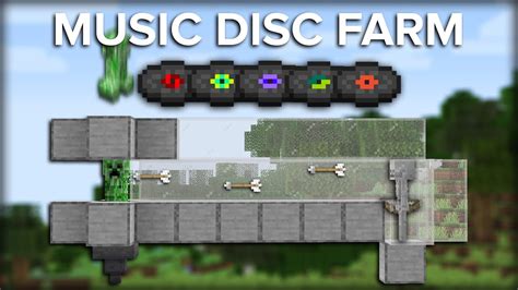 Minecraft Music Disc Farm Over 150 Discs Per Hour Fully Automatic