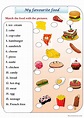 Food: English ESL worksheets pdf & doc