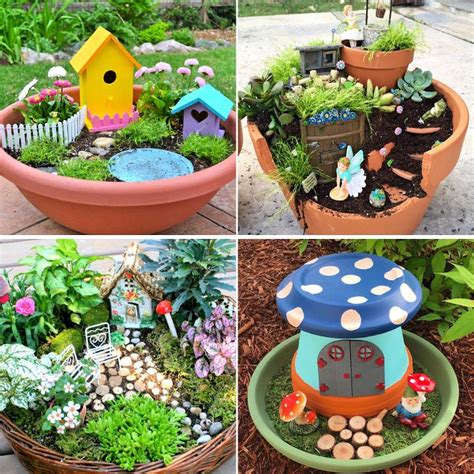 40 Creative Diy Fairy Garden Ideas To Make Your Own Blitsy