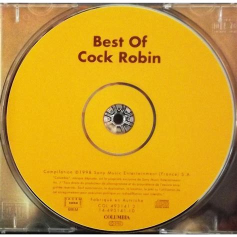 Best Of Cock Robin Cd 16 Tracks 1 Bonus De Cock Robin Cd Bonus Chez Vinyl59 Ref117504707