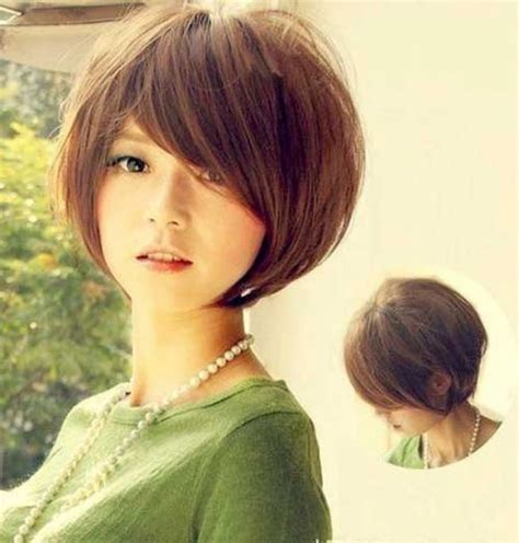 Short Hairstyle For Round Face Korean Wavy Haircut