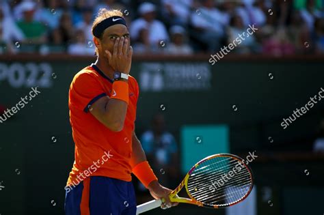 Rafael Nadal Spain Frustrated Editorial Stock Photo Stock Image