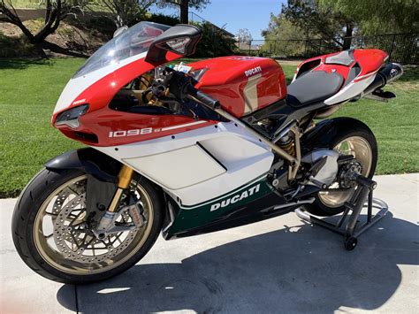 One Owner 2007 Ducati 1098 S Tricolore For Sale On Bat Auctions Sold