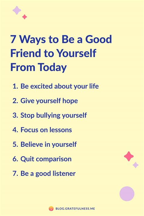 7 Ways To Be A Good Friend To Yourself From Today