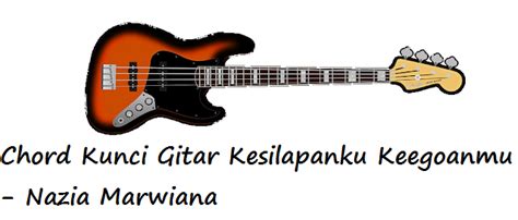 Ketikkan nama penyanyi dan judul lagu, berikan tanda kutip di judul lagu, misal: Chord Kunci Gitar Kesilapanku Keegoanmu - Nazia Marwiana ...