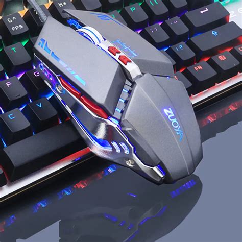 Gaming Mouse Mause Dpi Adjustable Computer Optical Led Game Mice Wired