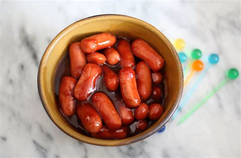 Appetizer Hot Dogs In Barbecue Sauce Recipe