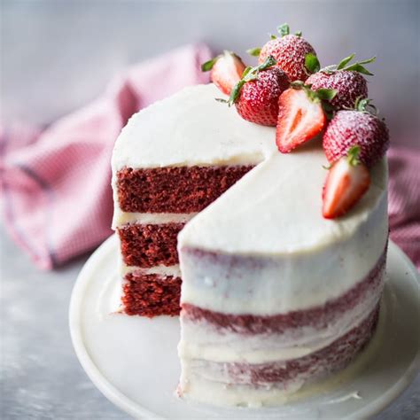 This red velvet cake recipe has been tried and tested more times than i can remember. Red Velvet Cake with Cream Cheese Frosting - Baking A Moment