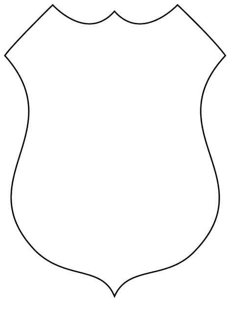 Sheriff Badge Template Clipart Best