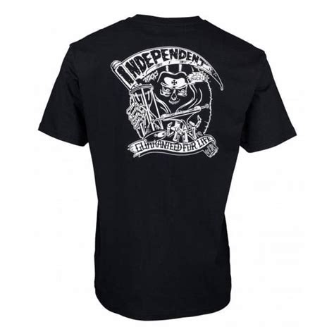 Independent Trucks Gfl Reaper Skate T Shirt Black Skate Clothing From Native Skate Store Uk