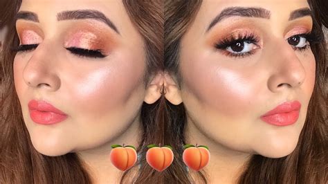 Peachy Glowy Summer Makeup Youtube