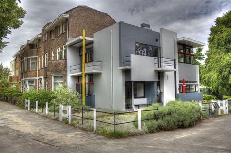 Schroder House Gerrit Rietveld Utrecht Netherlands 1925 Schroder