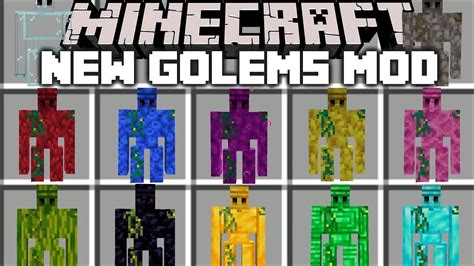 El Nuevo Mod De Golems Parte 2 Minecraft Aleatorio YouTube