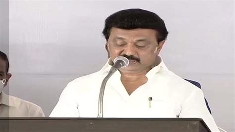 Dmks Mk Stalin Takes Oath As Tamil Nadus Next Chief Minister