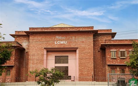 Lahore College For Women University Lcwu Merit Lists 2021