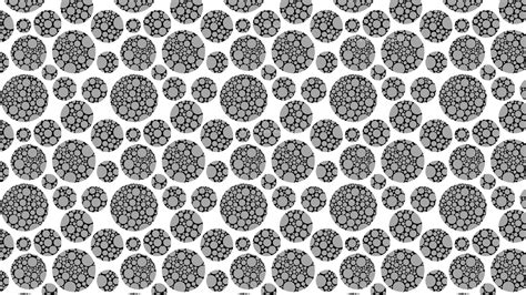 Black And White Circle Pattern Vector Graphic