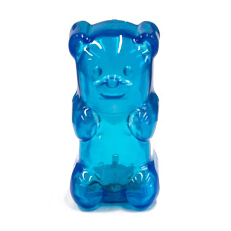 Everyone's favorite singing and dancing animated gummy bear! Gummy Bear Blue Nightlight - - Fat Brain Toys