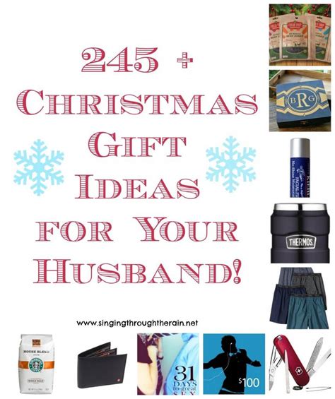 Christmas Gift Ideas For Your Husband Singing Through The Rain