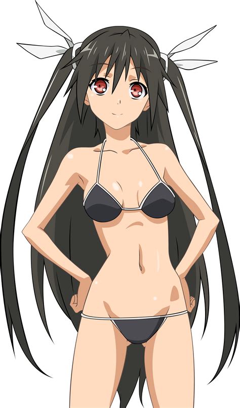 Safebooru 1girl Bikini Black Bikini Black Hair Collarbone Cropped