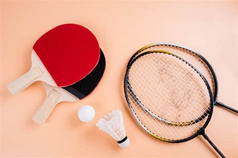 What Is The Difference Between Table Tennis And Badminton Racket Rampage