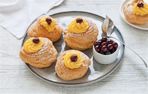 Ricetta Zeppole Di San Giuseppe Al Forno Cucchiaio D Argento