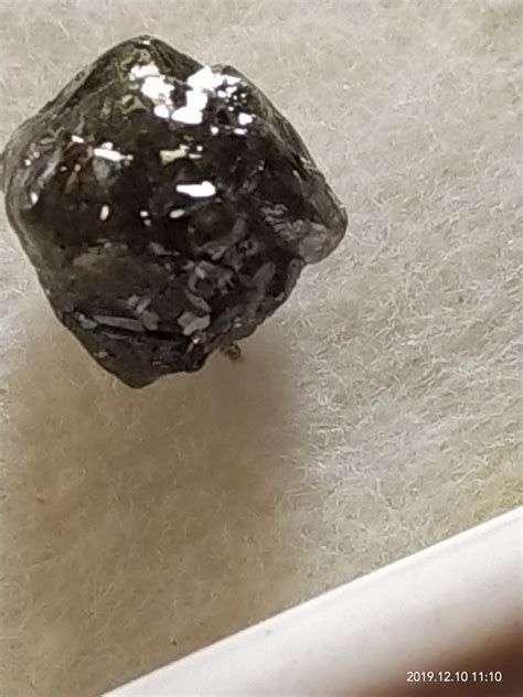 Natural Untreated Black Diamond Rough 265ctwsize 1pcs