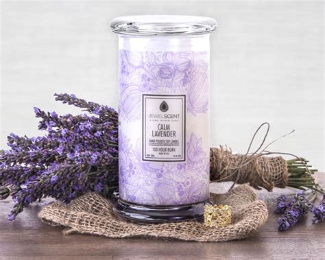 Calm Lavender Candle Jewelry Candles Jewelscent Jewelry Candles