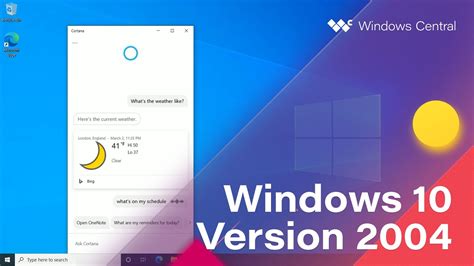 Windows 10 April 2020 Update Official Release Demo
