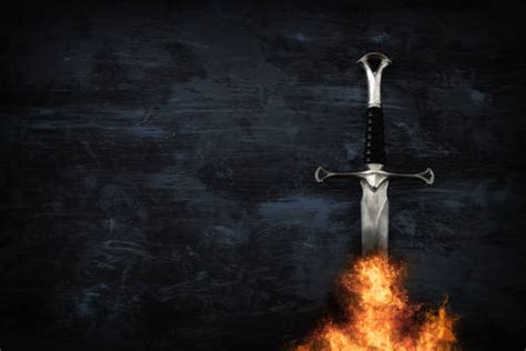 Flaming Sword Stock Photos Pictures And Royalty Free Images Istock