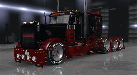 Ats T D S Peterbilt 389 Deadpool Ats Mods American Truck Simulator