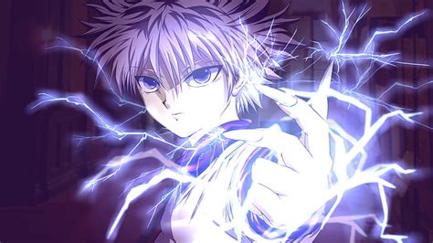 Hd Wallpaper Anime Hunter X Hunter Killua Zoldyck Lightning
