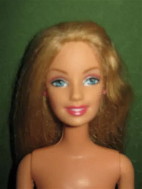 Honey Blond Barbie Doll Belly Button Body Beach Feet Nude 1000 Picclick