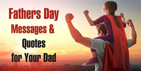 15 Meaningful Fathers Day Messages Quotes For Your Dad