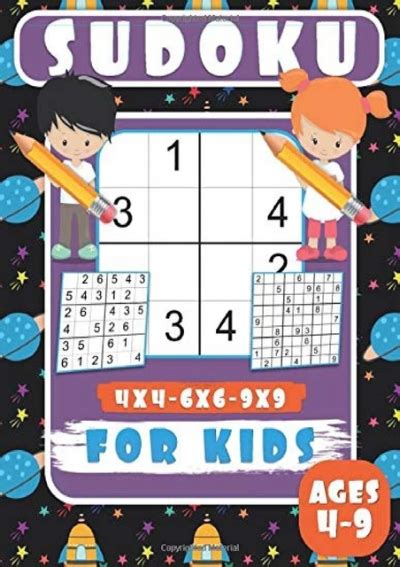 Pdf Sudoku For Kids Ages 4 9 200 Sudoku Puzzles For Children Easy