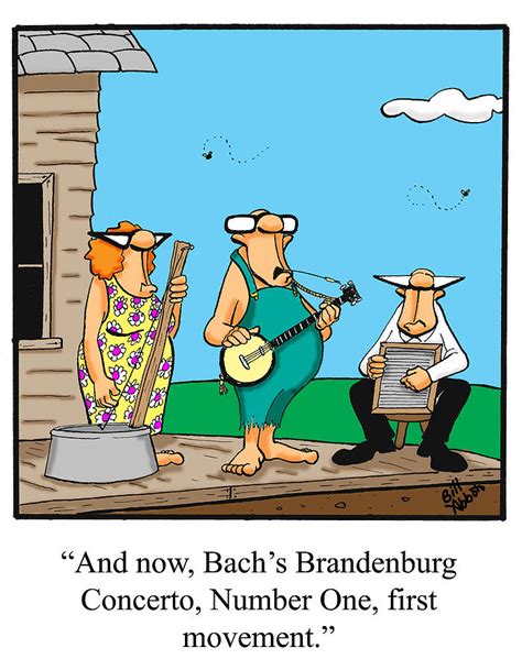 Spectickles Classical Music Cartoon Drawing By Bill Abbott Fine Art