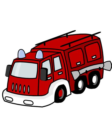 Red Fire Truck Clip Art At Vector Clip Art Online Royalty