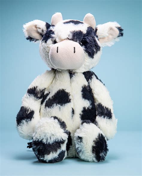 Jellycat Bashful Cow Soft Toy Send