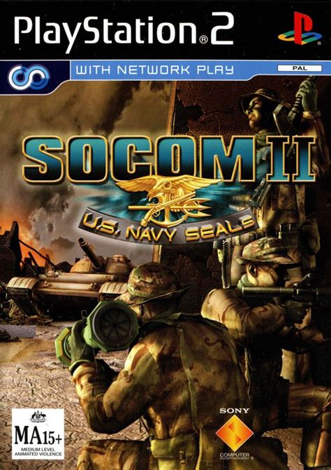 Socom Ii Us Navy Seals Cover Or Packaging Material Mobygames