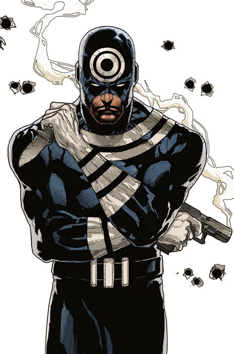 Bullseye By Dave Seguin Comic Book Villains Marvel Villains Comic