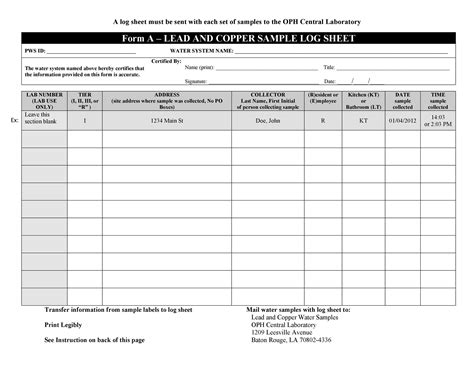 50 Printable Log Sheet Templates Direct Download Templatelab