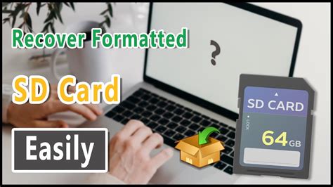 Ways How To Recover Deleted Files From Formatted Sd Card Youtube